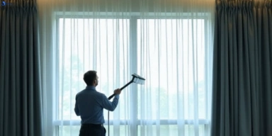 Commercial curtain stain removal service rocksberg hotels offices restaurants
