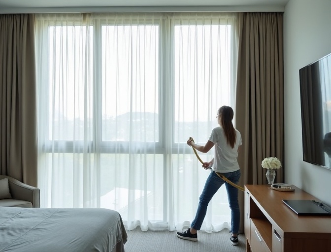 Rocksberg Sheer Curtain Cleaning